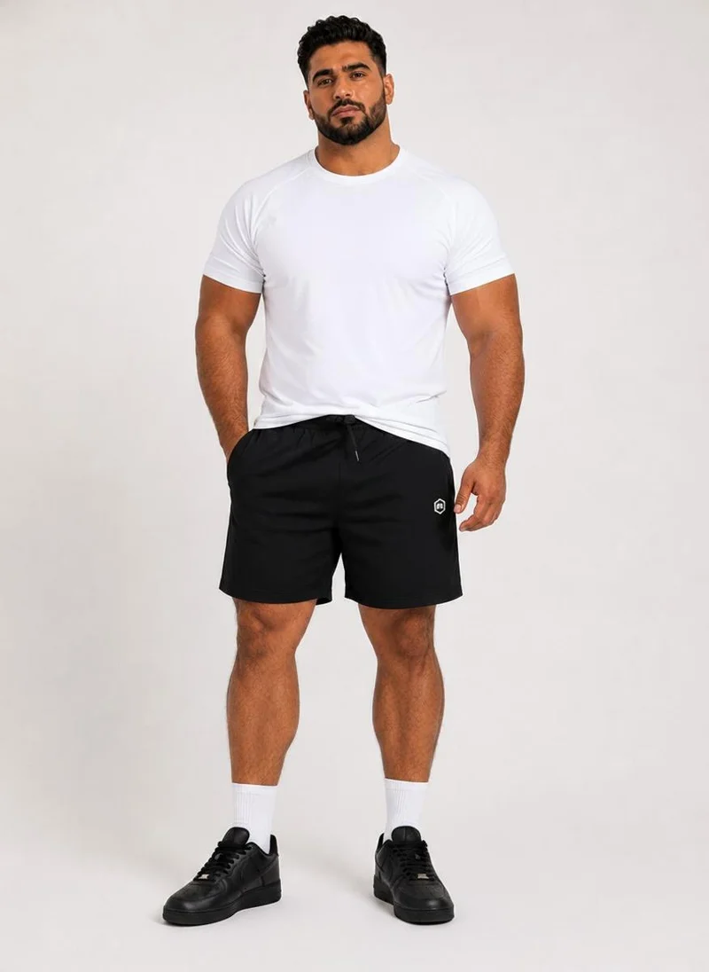 Prima Ace black Men's Shorts Gym Addict Premium Black for Men | Best Price UAE