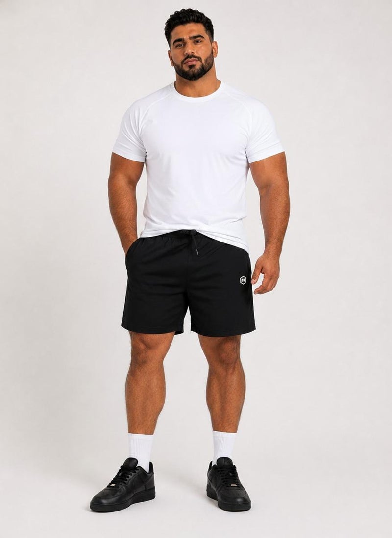 بريما إيس رجالي Shorts عشاق الجيم بريميوم Black - Image 4