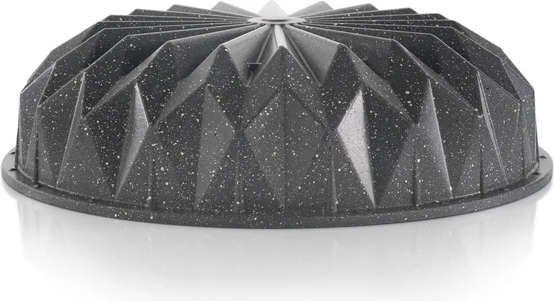 شافر Cory Diamond Cast Cake Mold-1 Piece-Grey