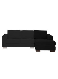 Right Corner Sofa with Left Armrest Upholstered in Linen 85x168x88 cm-Black - pzsku/Z4F6B76E2C7BCDBEFF907Z/45/_/1666094924/b9f10832-d478-4ccd-89dc-0e002588693d