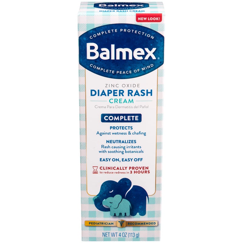 Balmex Complete Protection Diaper Rash Cream 4 oz