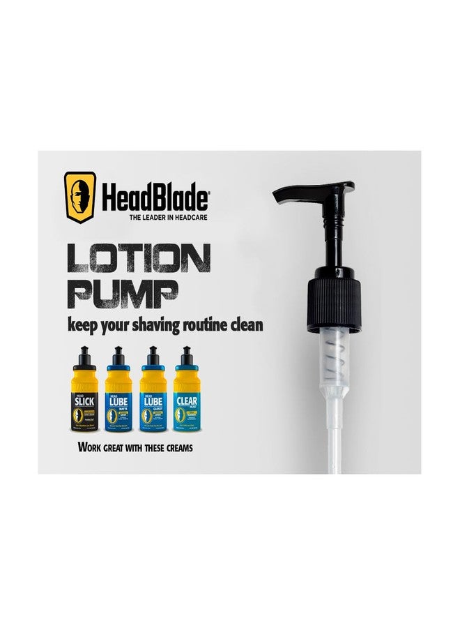 HeadBlade Lotion Dispenser Pump Black - Image 5