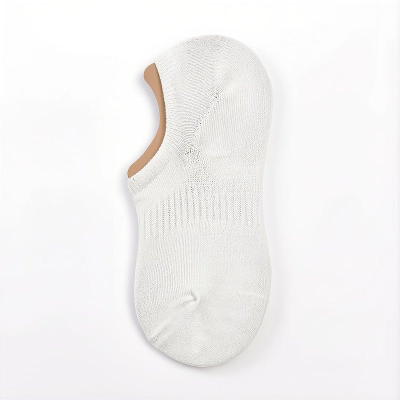No Show Socks Women Non Slip for Sneakers Flats Dress Shoes Coffee Size A1105 Daily Wear - Image 2