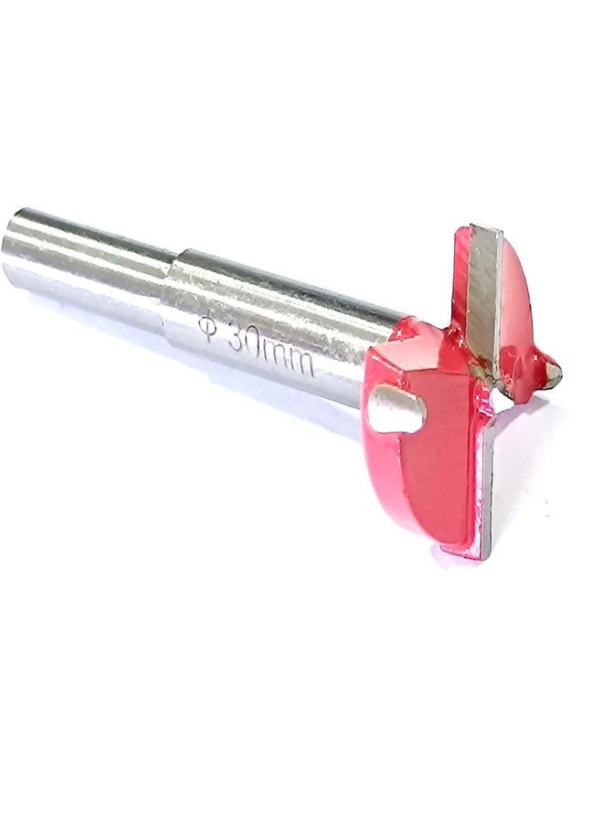 UpToDateTools Forstner Drill Bits 30mm, Tungsten Carbide Wood Hole Saw Auger Opener, Woodworking Hinge Hole Drilling Boring Bit Cutter,Round Hole Drill Bit for Wood - Image 2