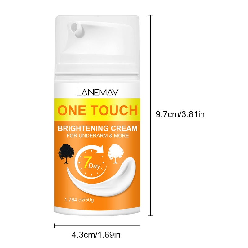 LANEMAY 7-Day One-Click Brightening Cream, 50g - Underarm & Multi-Surface Lightening Treatment - Image 5