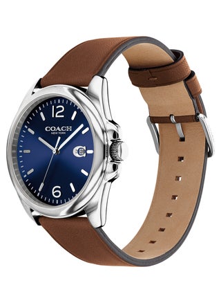 Men's Analog Round Shape Leather Wrist Watch 14602585 - 41 Mm - pzsku/Z4F6BD0A1E0747B9A940CZ/45/_/1694584148/c3e5d40c-9d04-4219-8a10-018dc436d2b5