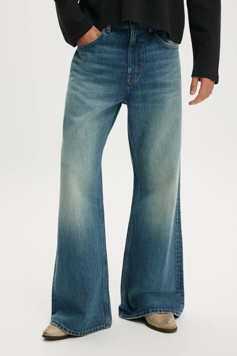 كوتون اون Baggy Bootcut Jean
