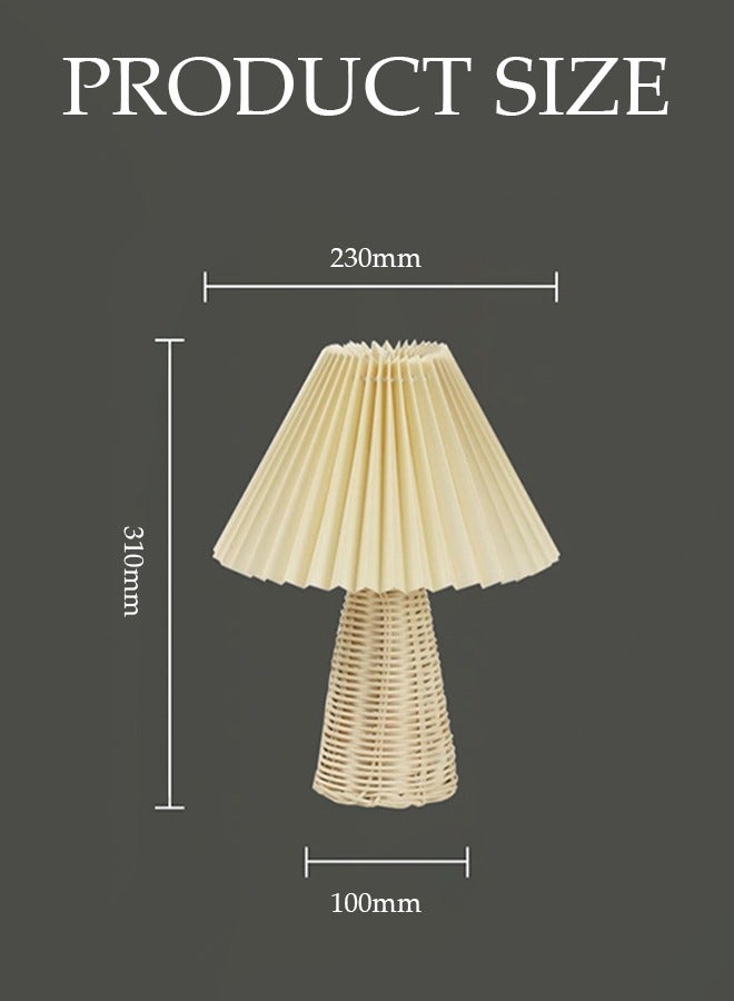 DUNISO مصباح طاولة بجانب السرير، مصباح غرفة نوم قماشي مع USB، مصباح مكتب LED متعدد الوظائف، مصباح قراءة، ثلاث ألوان قابلة للتعديل على عدة مستويات، مناسب لغرفة المعيشة، الدراسة، غرفة النوم والمكتب - Image 4