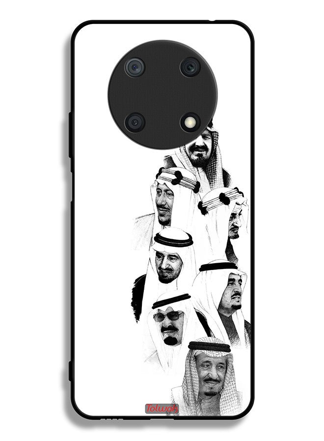 Tolwak Huawei nova Y90 Protective Case Cover Saudi Kings Art B_W - Image 2