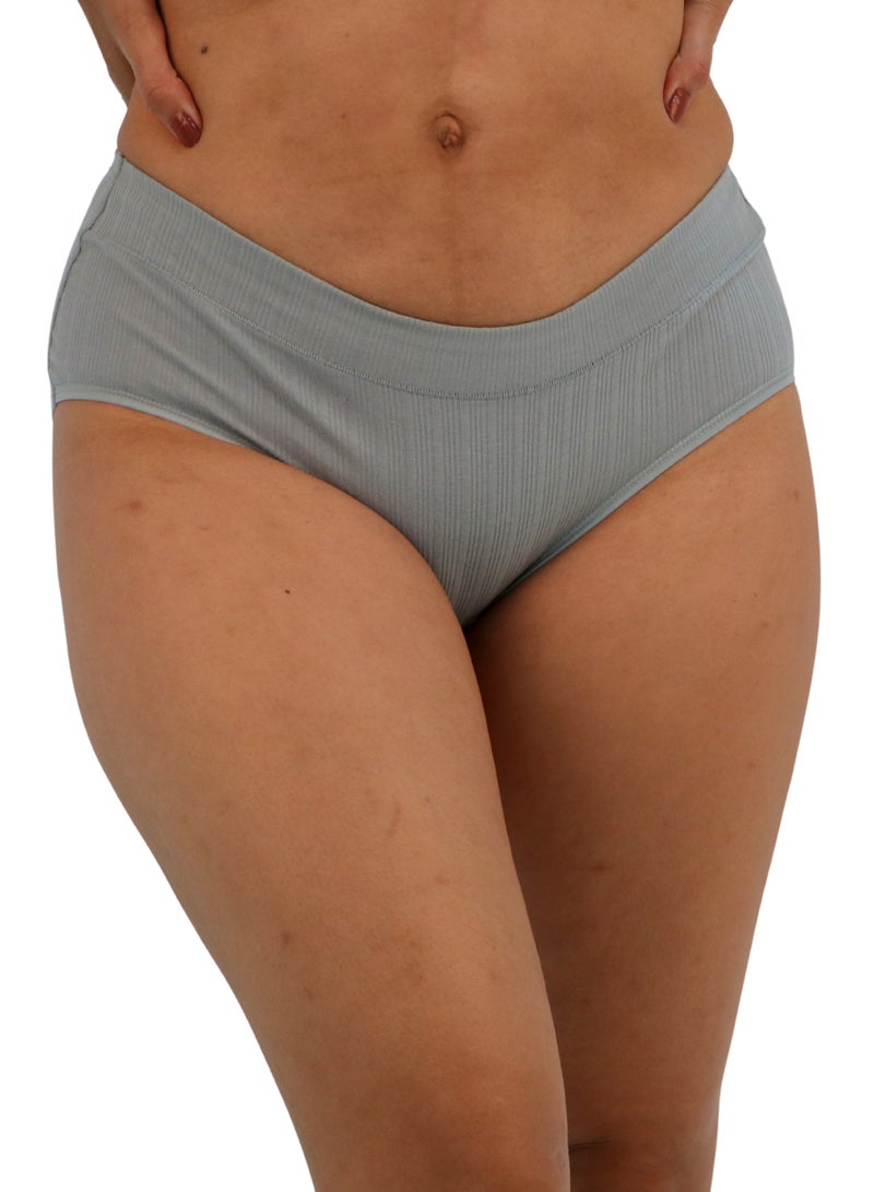 JOANNA JOANNA 108277 Women's Stretch Design Mid Rise 3-Pack Panties, Multicolor  - Image 2