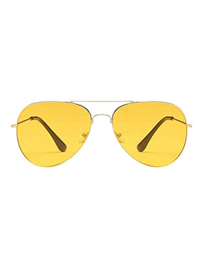 إسكدنيا نظارة شمسية عصرية بإطار أفياتور للنساء