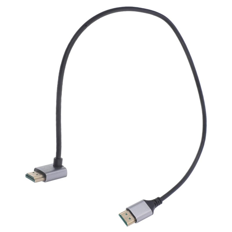 8k Video Cable Male to Male 1m Upward Angle High-Definition Connector for Computer Laptop Projector Tv Accessories - Image 1