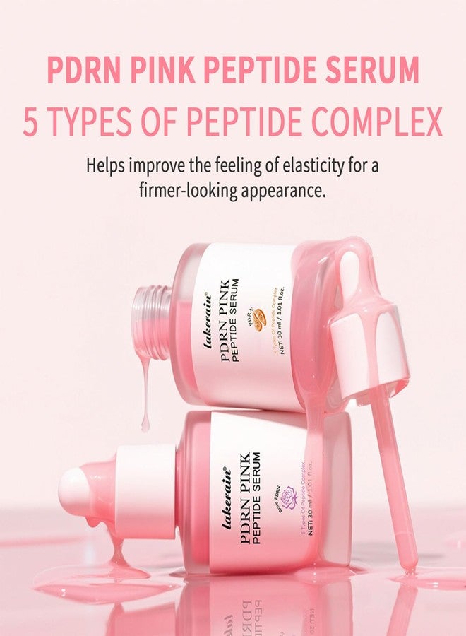 URQT Salmon DNA PDRN + Pink Peptide Serum for Face, Anti-Aging Repair, Skin Elasticity Boost, Radiant Complexion, Hydrating, Niacinamide with Multi-Peptide Complex (#1 Salmon DNA PDRN - Image 4