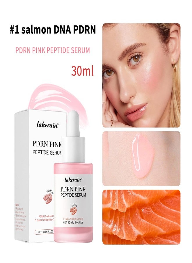 URQT Salmon DNA PDRN + Pink Peptide Serum for Face, Anti-Aging Repair, Skin Elasticity Boost, Radiant Complexion, Hydrating, Niacinamide with Multi-Peptide Complex (#1 Salmon DNA PDRN - Image 2