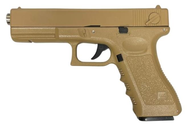 Glock Sand-colored bead gun toy, 6mm - Image 1