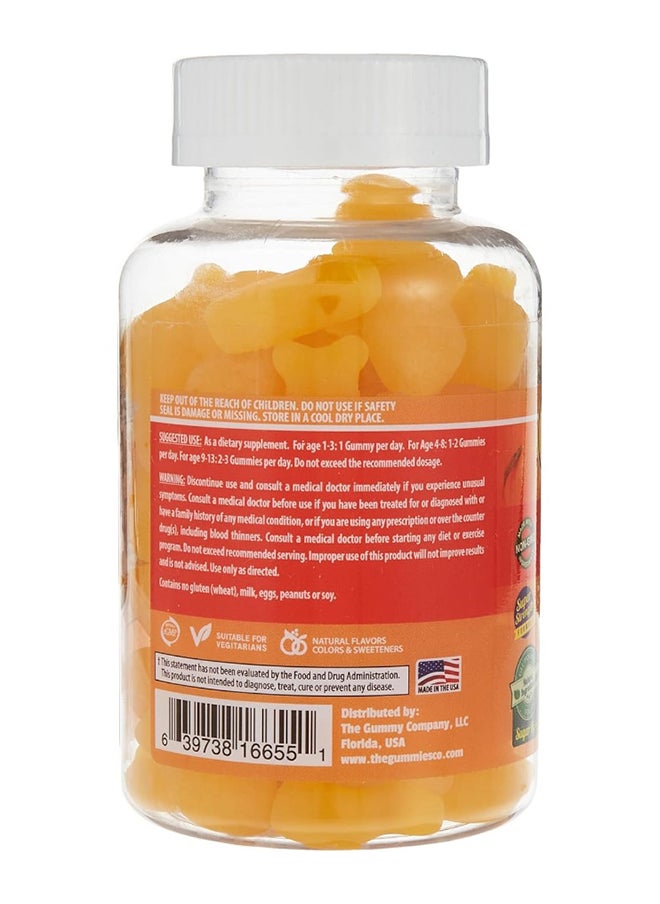 The Gummies Co Omega 3 Gummy Vitamins Orange Flavor  - Image 3