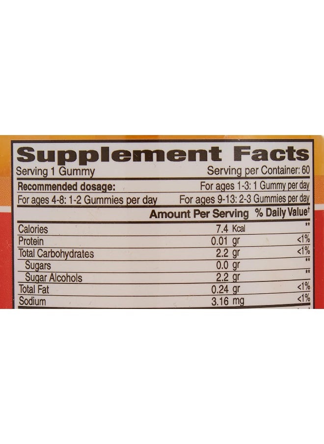 The Gummies Co Omega 3 Gummy Vitamins Orange Flavor  - Image 4