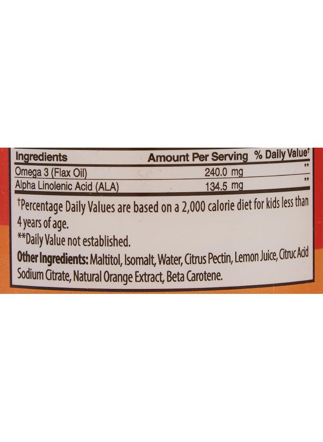 The Gummies Co Omega 3 Gummy Vitamins Orange Flavor  - Image 5