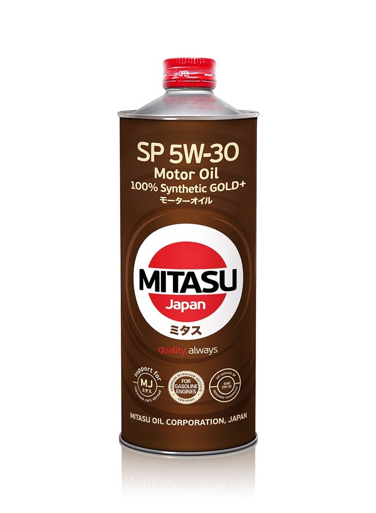MJ-P01/ 100%S/ MITASU GOLD Plus SP 5W-30 ILSAC GF-6A  dexos1 Gen 3