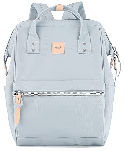 Himawari Laptop Backpack for Women & Men - Travel & Business Backpack With USB Charging Port, Water Resistant, College & Doctor Bag (Light Blue, Regular) - Image 1