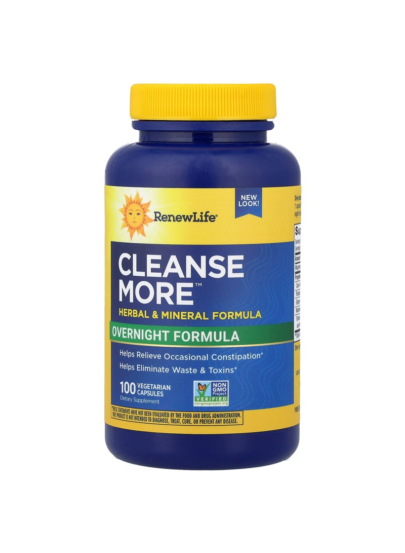 Cleanse More™, 100 Vegetarian Capsules