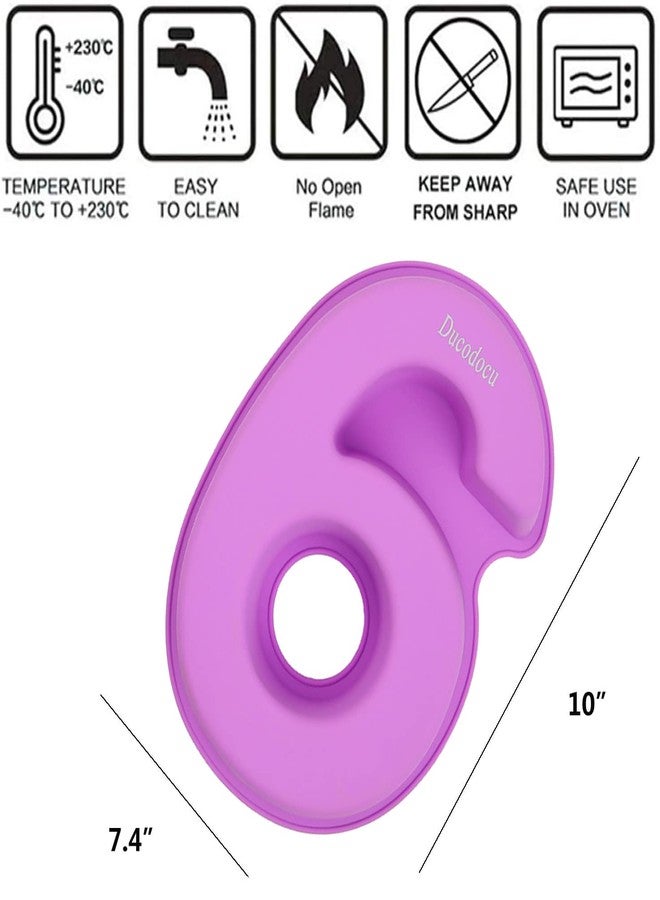 Ducodocu Large Silicone Number Cake Mould 3D Novelty Cake Pan DIY Baking Mold for Birthday Anniversary Number of 6 - Image 3