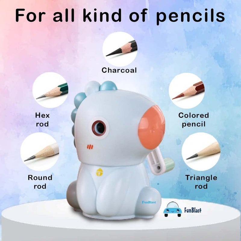 FunBlast FunBlast Sharpener for Kids - Dragon Pencil Sharpener, Table Sharpener Machine, Birthday Return Gift, Sharpeners for School Supply and Office (Blue Color) - Image 3