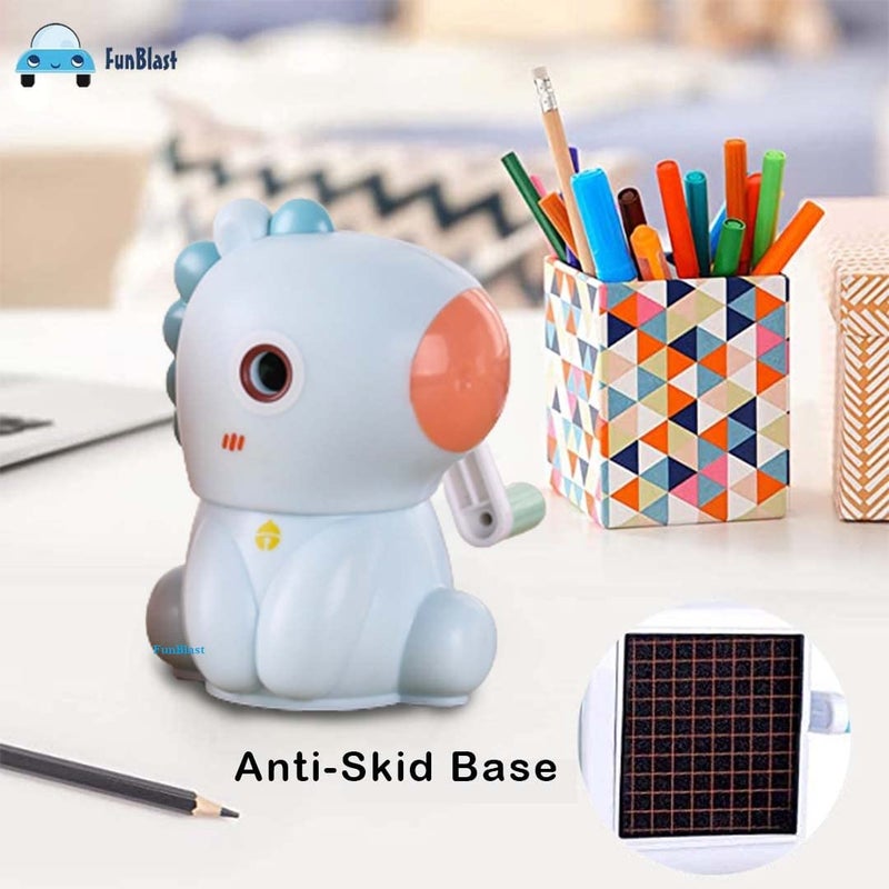 FunBlast FunBlast Sharpener for Kids - Dragon Pencil Sharpener, Table Sharpener Machine, Birthday Return Gift, Sharpeners for School Supply and Office (Blue Color) - Image 5