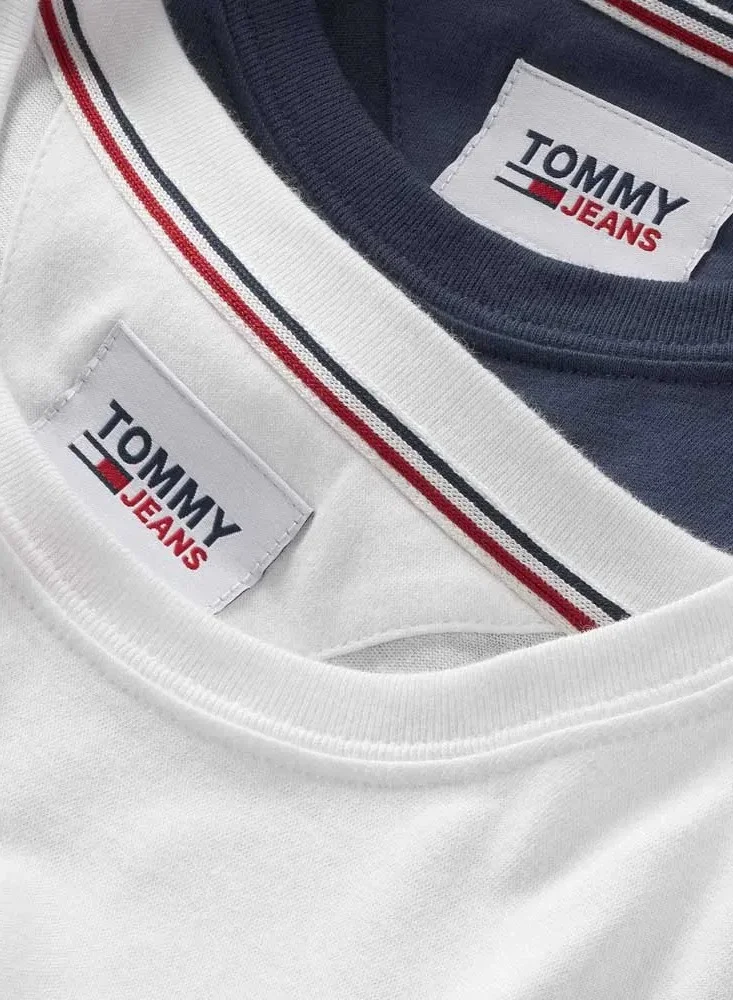TOMMY JEANS 2 Pack Essential Crew Neck T-Shirt