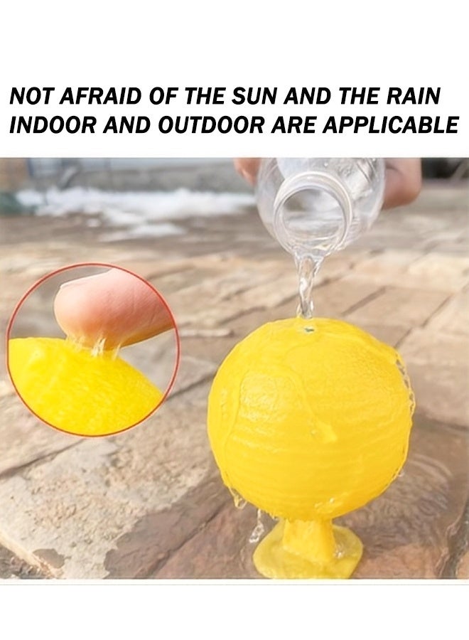 6 pcs Yellow Sticky Traps | Fruit Fly Trap for Fruit Flies, Fungus Gnat and Whitefly For Plant Gnats, Gnat Trap withase & Double-sided Tape for Indoor - Image 3