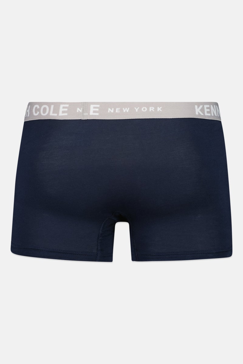 Kenneth Cole Men 2 Pack Brand Logo Trunks, Multicolor - Image 2