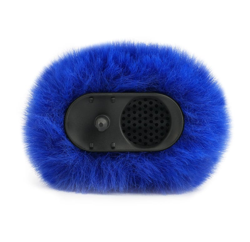 LEFXMOPHY غطاء رياح أزرق لـ DJI MIC 2 / OSMO POCKET 3 ميكروفون فروي مع غطاء رياح (ليس لغطاء Dji Mic 1)، عبوة 2 - Image 3