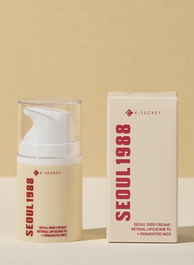 K-SECRET SEOUL 1988 Cream : Retinal Liposome 1% + Fermented Rice - Image 1