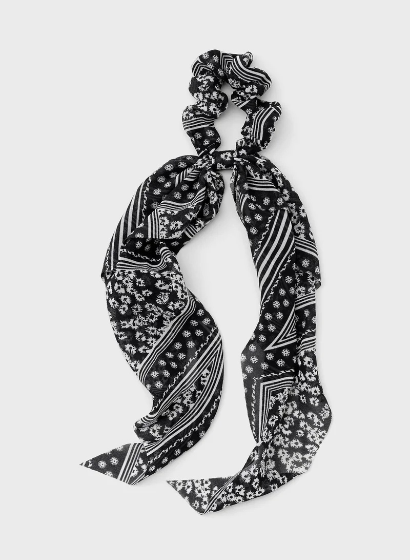 Claires Kids Bandana Scarf Scrunchie Headband