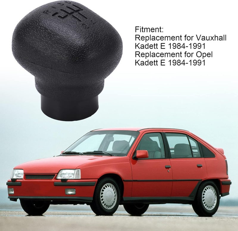 Manual Gear Shift Knob with 35mm Diameter Base, 5 Speed Replacement for Kadett E 1984-1991 - Easy Installation, Comfortable PU Leather, Durable Design for Car Upgrade - Image 4