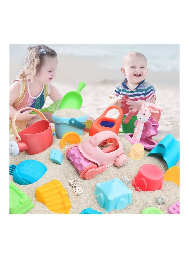 NIBEMINENT 18-Piece Beach Play Sand Water Toy Set - Image 2