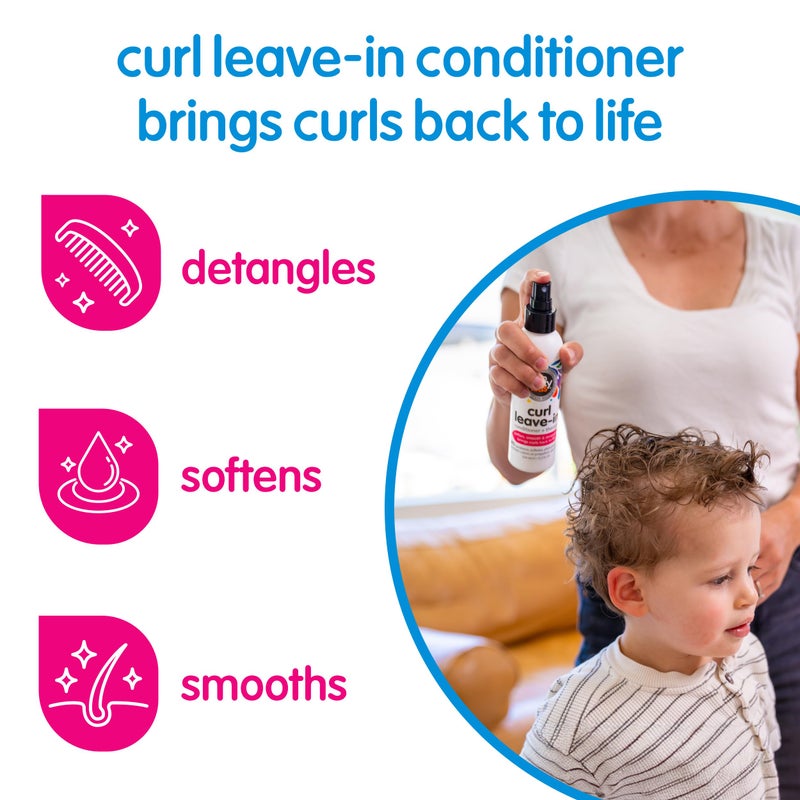 So Cozy Leave In Conditioner Spray (8 Fl Oz) Paraben-Free Detangler for Kids' Curly Hair, Deep Conditioner & Tangle-Free Curls, Gentle & Nourishing with Keratin, Vitamin B5, Olive Oil & Jojoba Oil - Image 2