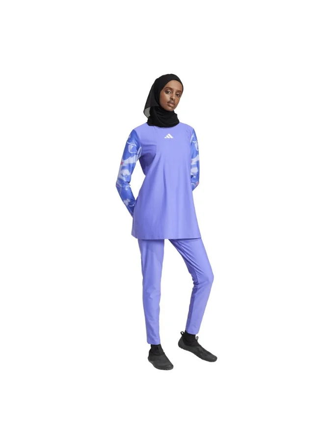 Adidas adidas FCW LS SET Blue Swim SUITS for Women - 26"
