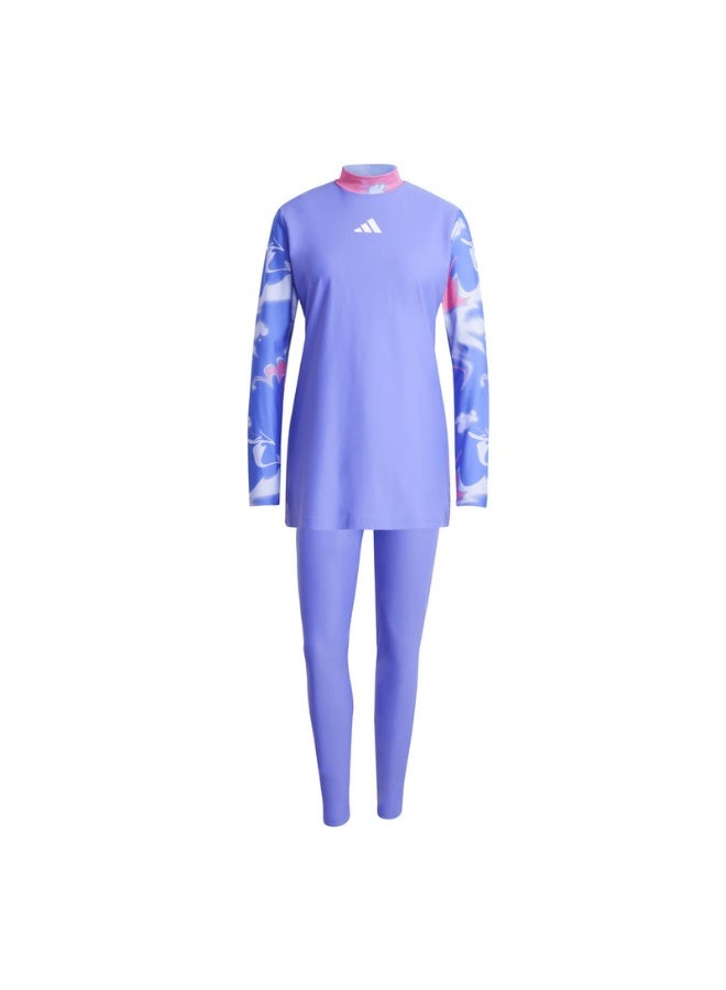 Adidas padded full cover swimwear set women suit - Image 5