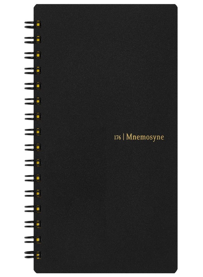 Maruman MNEMOSYNE Memopad 5.83 x 4.13 Inches (A6), 7mm ruled 18-line with bold divider line, 80 Sheets (N176) - Image 1