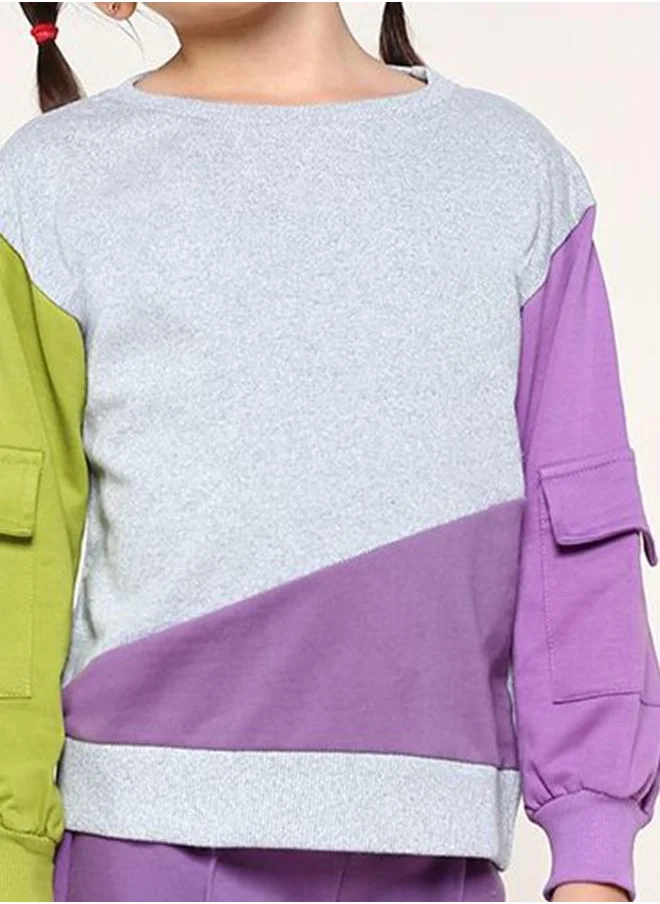 بونكيدز Girl's clothing set in regular fit multicolour colour cotton fabric embellished pattern pull over closure woven weave type round collar type round neckline half sleeve length full bottom body wear length casual bottom body wear type suitable for casual occasions – redefine everyday elegance your way!