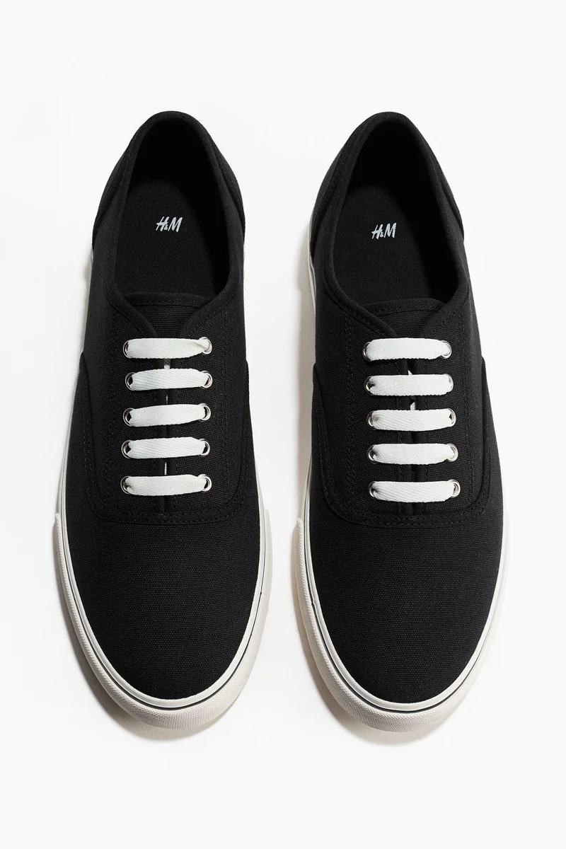 H&M Canvas trainers