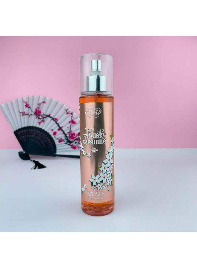 إيفا سكين كير سينسز معطر للجسم برائحة الياسمين والمسك 240 مل - Image 3