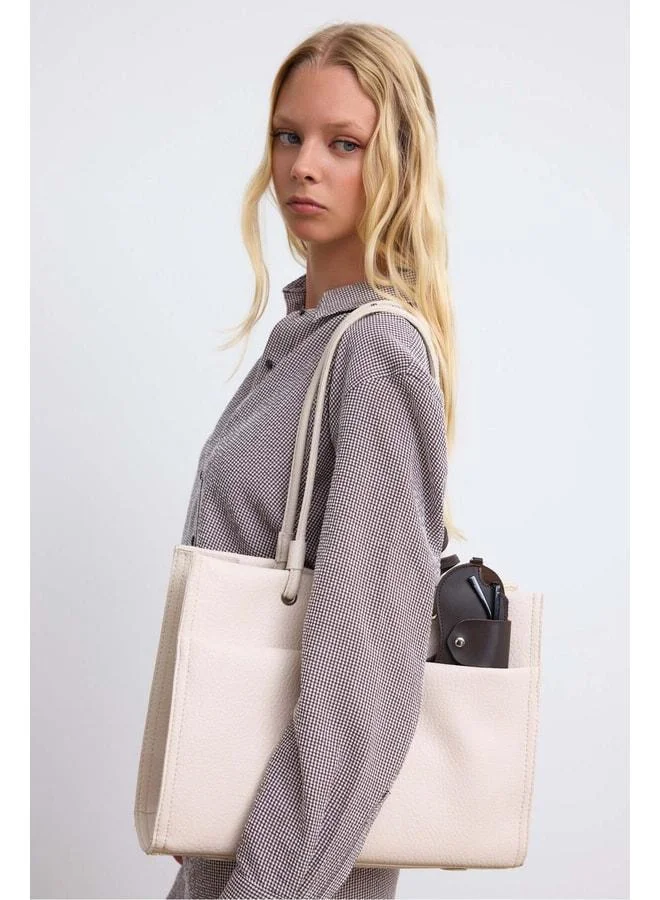 Shule Bags  Madison Cream Shoulder Bag with Glasses Case. for Women | Best Price UAE
