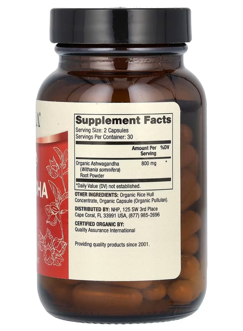 Dr. Mercola Organic Ashwagandha 60 Capsules  - Image 2