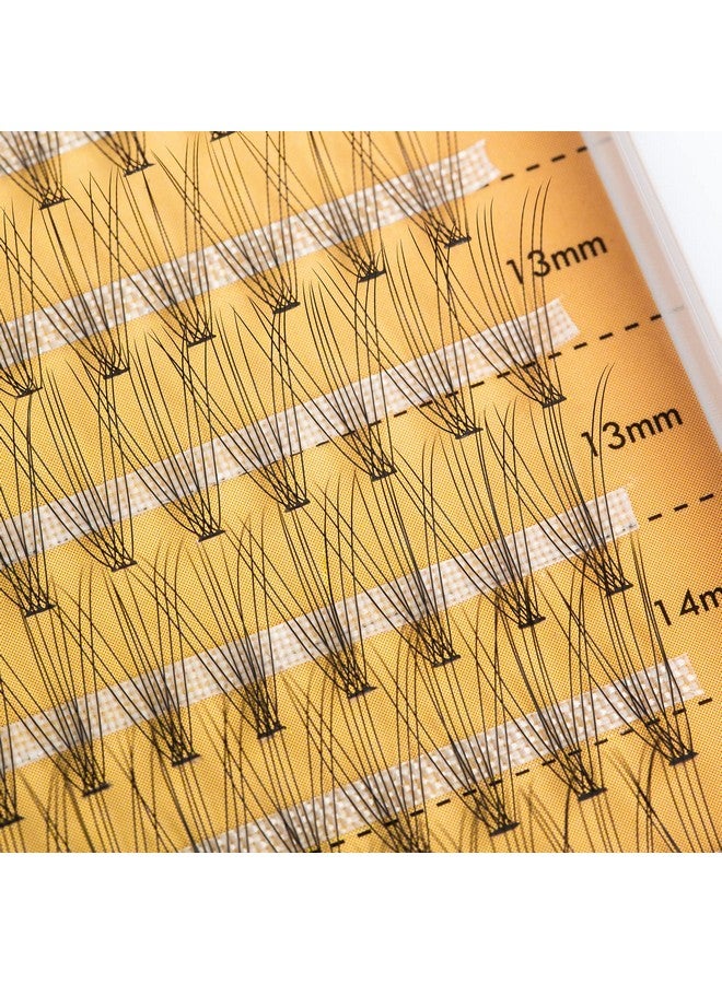 FinyDreamy 240Pcs Individual Lashes Extension 10D Natural Mix Pack Cluster Lashes 812Mm Mix Lengths C Curl 0.07Mm Thickness Professional Makeup Individual Cluster Lashes And Apply Under Your Lashes - Image 3