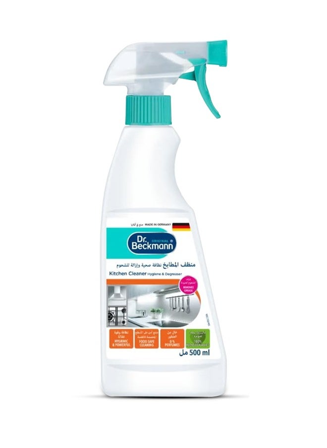 Dr. Beckmann Kitchen Cleaner Hygienic and Degreaser 500ml  - Image 1