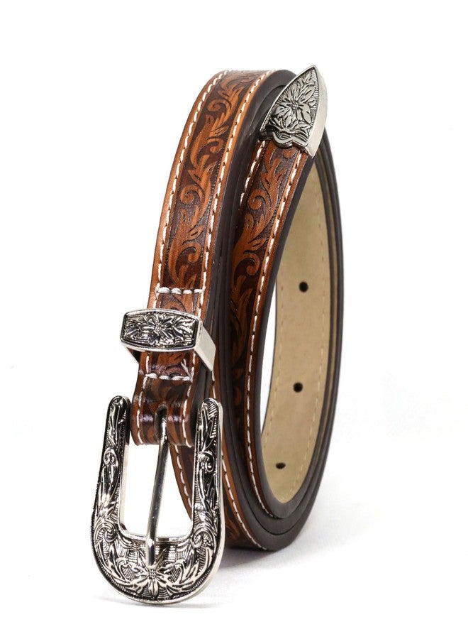 Wojgzon Western Fashion Cowgirl Cowboy belts for Girls Women Boys Jeans Pants Dresses - Image 1