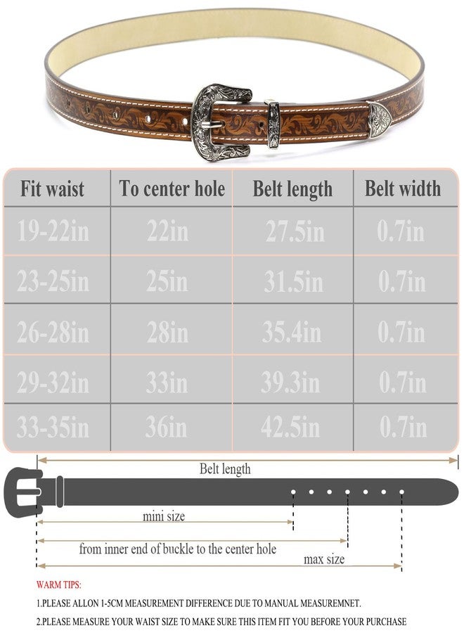 Wojgzon Western Fashion Cowgirl Cowboy belts for Girls Women Boys Jeans Pants Dresses - Image 4