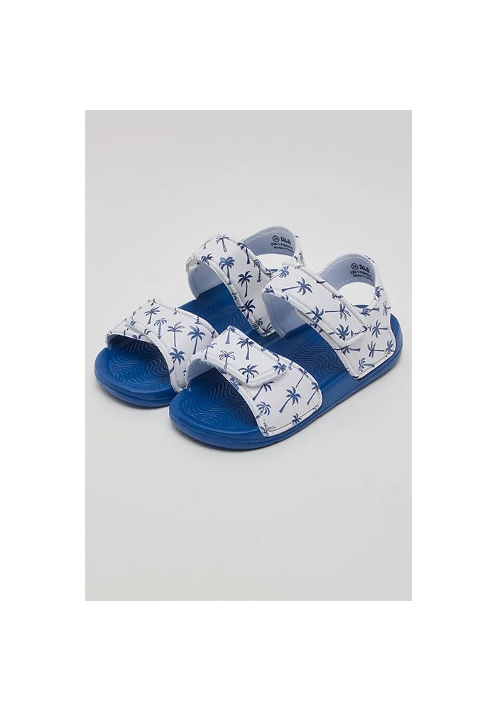 أر أند بي Printed Velcro Sandals